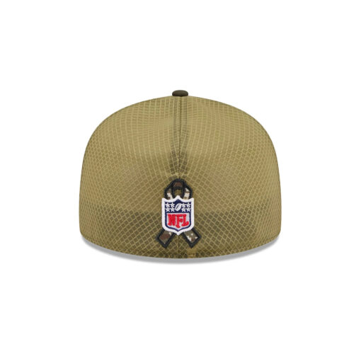 Philadelphia Eagles 2025 Salute to Service Fitted Cap