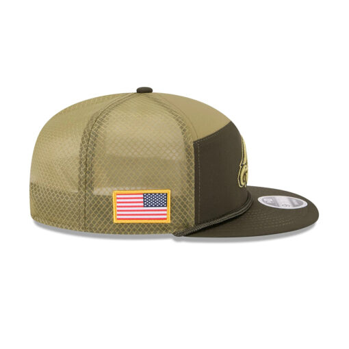 Philadelphia Eagles 2025 Salute to Service Split Panel Trucker Cap Philadelphia Eagles 2025 Salute to Service Split Panel Trucker Cap