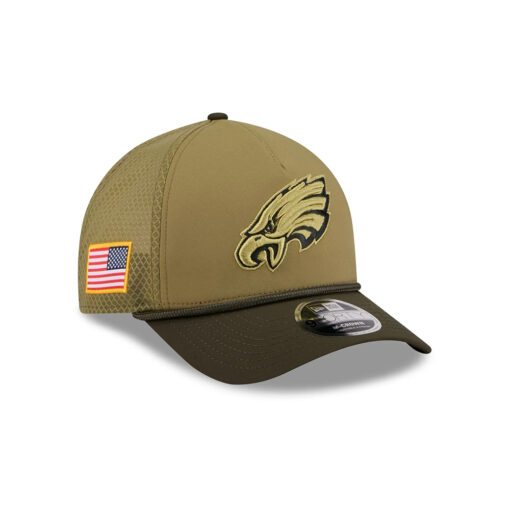 Philadelphia Eagles 2025 Salute to Service Trucker Cap