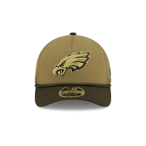 Philadelphia Eagles 2025 Salute to Service Trucker Cap