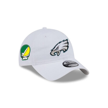 Philadelphia Eagles Adjustable Cap in White