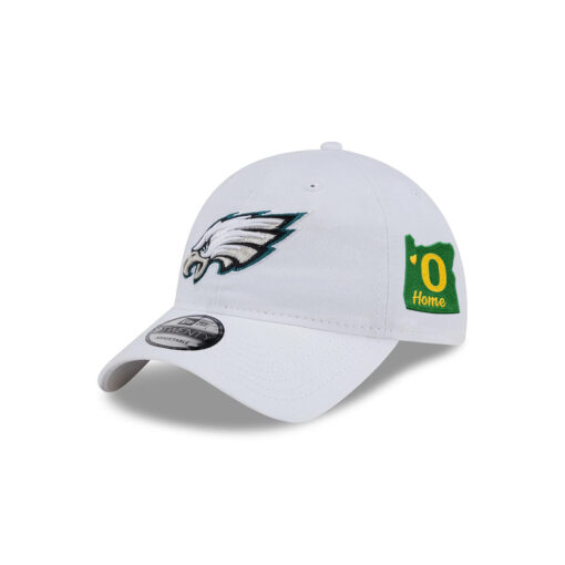 Philadelphia Eagles Adjustable Cap in White Philadelphia Eagles Adjustable Cap in White