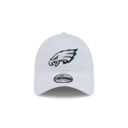 Philadelphia Eagles Adjustable Cap in White Philadelphia Eagles Adjustable Cap in White