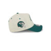 Philadelphia Eagles Arched Snapback Cap in Chrome White 3 Philadelphia Eagles Arched Snapback Cap in Chrome White
