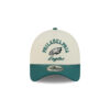 Philadelphia Eagles Arched Snapback Cap in Chrome White 4 Philadelphia Eagles Arched Snapback Cap in Chrome White
