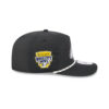 Philadelphia Eagles Black and White Rope Snapback Cap in Black and White
