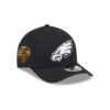 Philadelphia Eagles Black and White Snapback Cap in Black and White