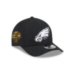 Philadelphia Eagles Black and White Snapback Cap in Black and White