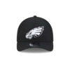 Philadelphia Eagles Black and White Snapback Cap in Black and White