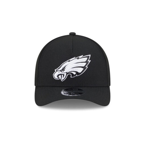 Philadelphia Eagles Black and White Snapback Cap in Black and White