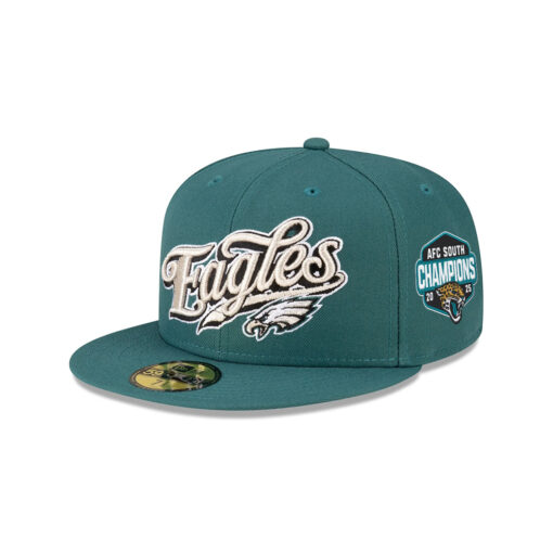 Philadelphia Eagles Born x Raised Script Fitted Cap Philadelphia Eagles Born x Raised Script Fitted Cap
