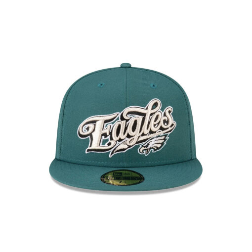 Philadelphia Eagles Born x Raised Script Fitted Cap Philadelphia Eagles Born x Raised Script Fitted Cap