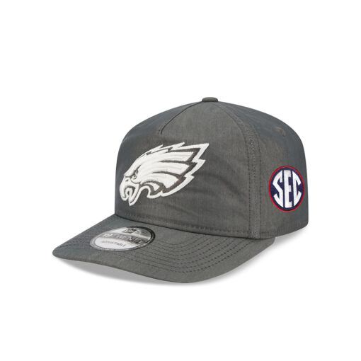 Philadelphia Eagles Heather Nylon Cap in Gray