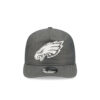 Philadelphia Eagles Heather Nylon Cap in Gray