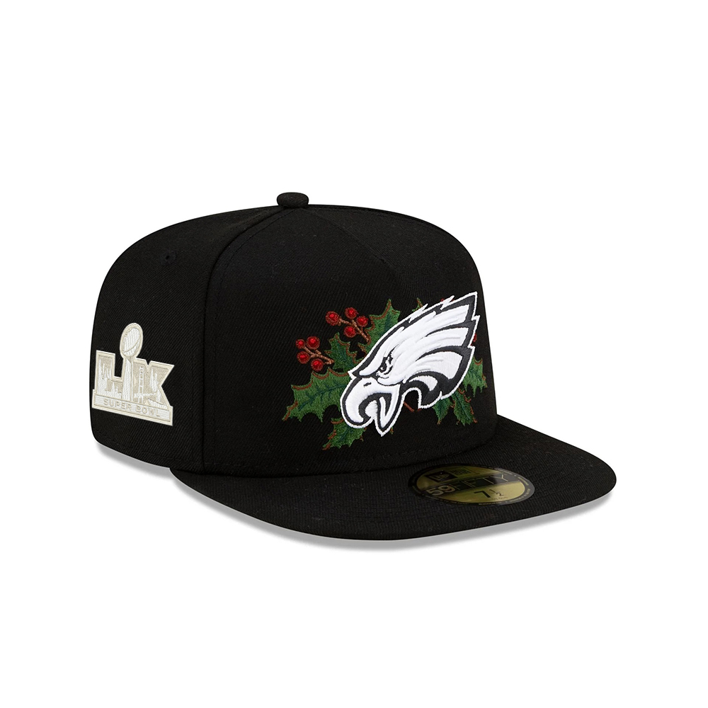 Philadelphia Eagles Holly Fitted Cap Philadelphia Eagles Holly Fitted Cap
