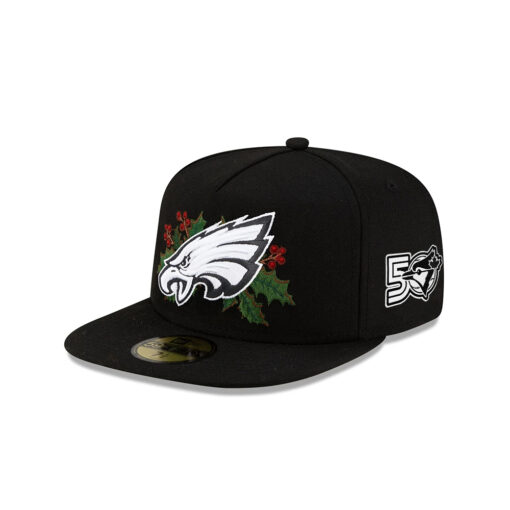 Philadelphia Eagles Holly Fitted Cap Philadelphia Eagles Holly Fitted Cap