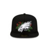 Philadelphia Eagles Holly Fitted Cap 2 Philadelphia Eagles Holly Fitted Cap