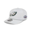 Philadelphia Eagles Performance Rope Stretch-Snap Cap in Optic White