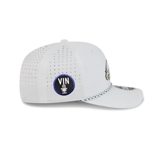Philadelphia Eagles Performance Rope Stretch-Snap Cap in Optic White