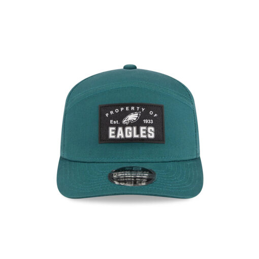 Philadelphia Eagles Property of Patch Split Panel Stretch-Snap Cap Philadelphia Eagles Property of Patch Split Panel Stretch-Snap Cap