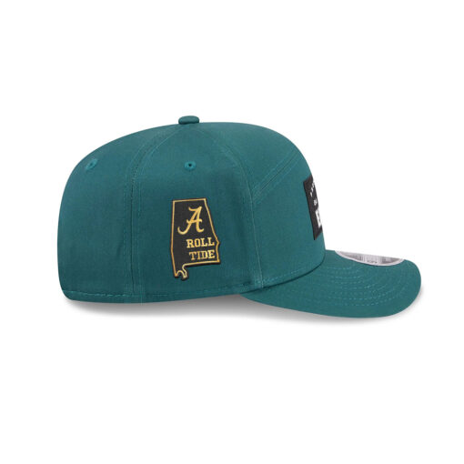 Philadelphia Eagles Property of Patch Split Panel Stretch-Snap Cap Philadelphia Eagles Property of Patch Split Panel Stretch-Snap Cap