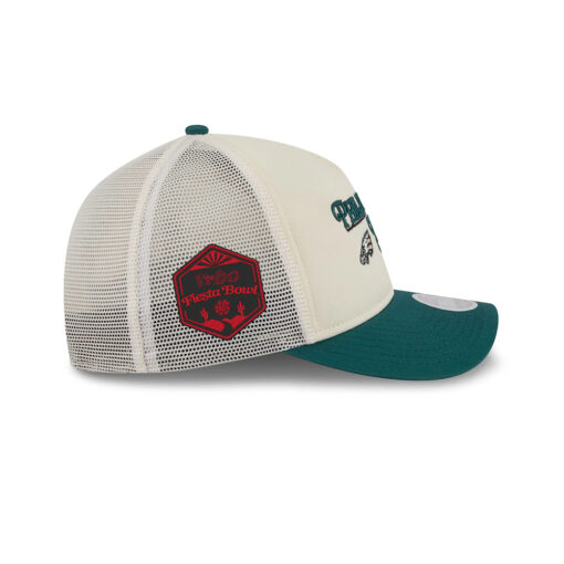 Philadelphia Eagles Retro Chrome Trucker Cap in White Philadelphia Eagles Retro Chrome Trucker Cap in White