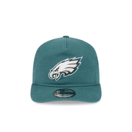 Philadelphia Eagles Side Patch Snapback Cap in Midnight Green