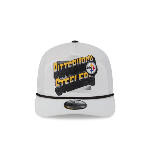 Pittsburgh Steelers 2026 Side Patch Duck Cloth Adjustable Cap in Stone