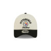 Pittsburgh Steelers Arched Logo Snapback Cap in Chrome White