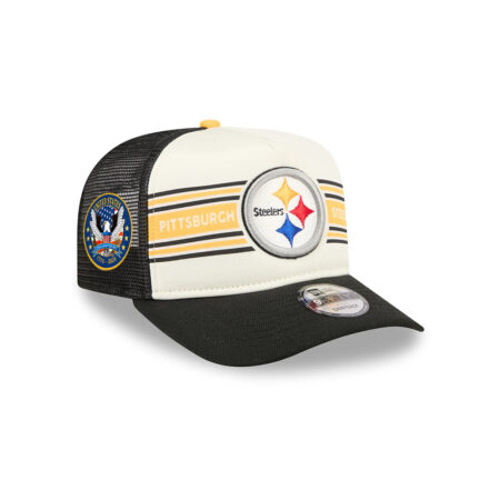 Pittsburgh Steelers Banner Trucker Cap