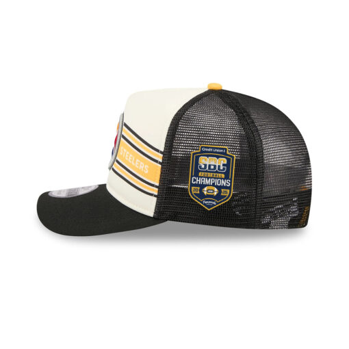 Pittsburgh Steelers Banner Trucker Cap