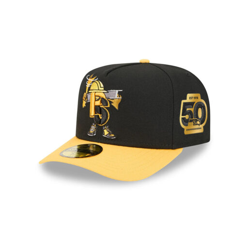Pittsburgh Steelers Cartoon Logo Fitted Cap