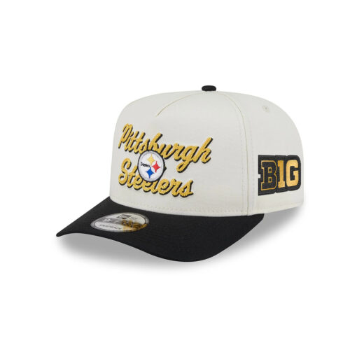 Pittsburgh Steelers Chainstitch Logo Snapback Cap