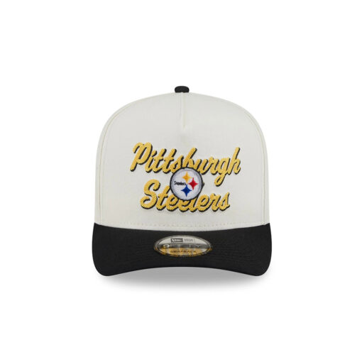 Pittsburgh Steelers Chainstitch Logo Snapback Cap