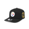Pittsburgh Steelers Classic Snapback Cap in Black