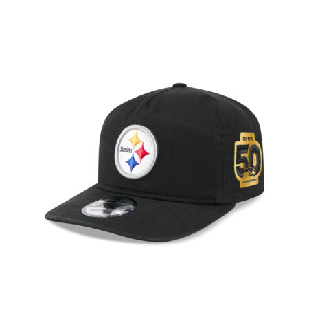 Pittsburgh Steelers Classic Snapback Cap in Black