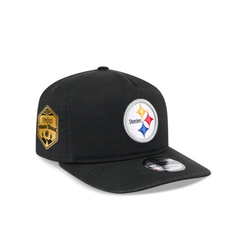 Pittsburgh Steelers Classic Snapback Cap in Black Pittsburgh Steelers Classic Snapback Cap in Black