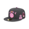Pittsburgh Steelers Day of the Dead Fitted Cap in Graphite