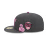 Pittsburgh Steelers Day of the Dead Fitted Cap in Graphite