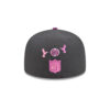 Pittsburgh Steelers Day of the Dead Fitted Cap in Graphite
