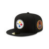 Pittsburgh Steelers Fitted Cap in Black