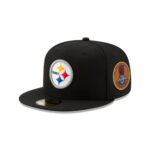 Pittsburgh Steelers Fitted Cap in Black
