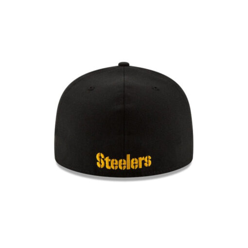 Pittsburgh Steelers Fitted Cap in Black