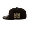 Pittsburgh Steelers Full Color Logo H Side Patch Snapback Cap in Black