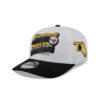 Pittsburgh Steelers State Outline Side Patch Duck Cloth Adjustable Cap in White and Black