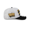 Pittsburgh Steelers State Outline Side Patch Duck Cloth Adjustable Cap in White and Black