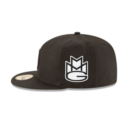 Pittsburgh Steelers Tonal Fitted Cap in Black