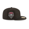 Pittsburgh Steelers Tonal Fitted Cap in Black
