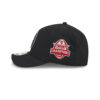 Pittsburgh Steelers Tonal Logo Oval Side Patch Snapback Cap in Black