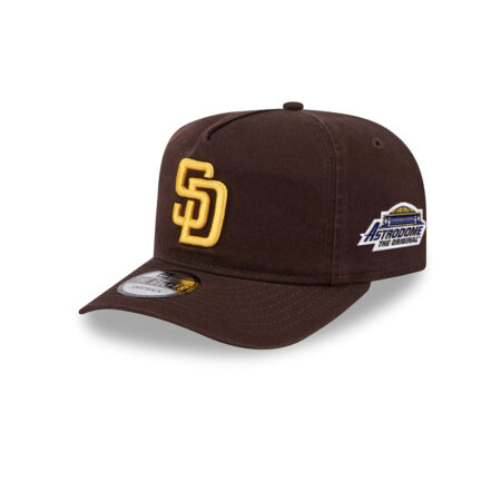 San Diego Padres 42 Tribute Fitted Cap in Brown